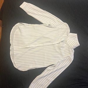 White button up shirt woman, wore only once